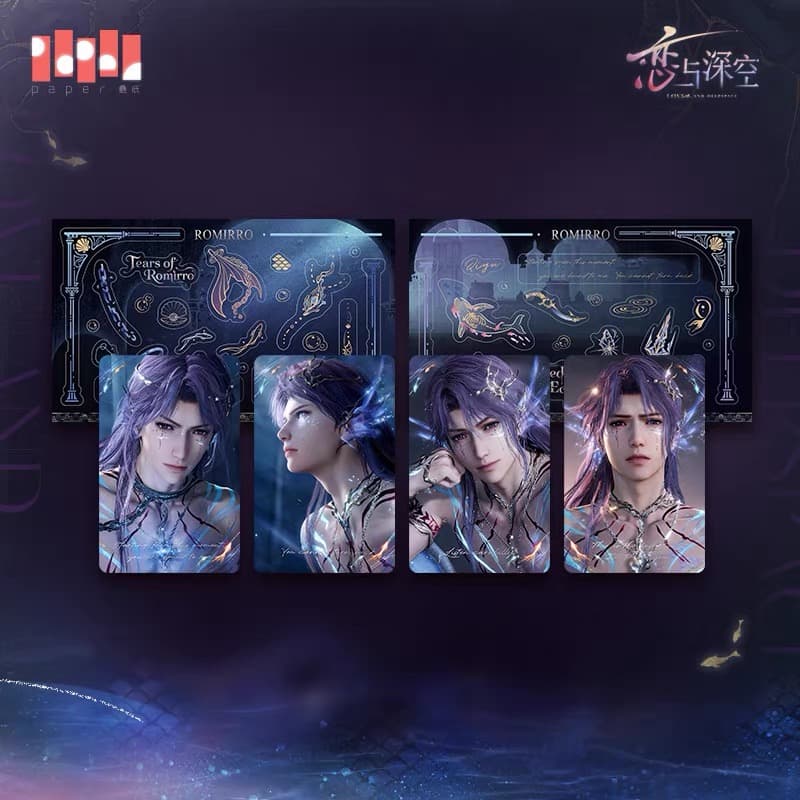 Love and Deepspace Lenticular Photocard Set (Pre-order) — Rafayel: Lemurian Sea God