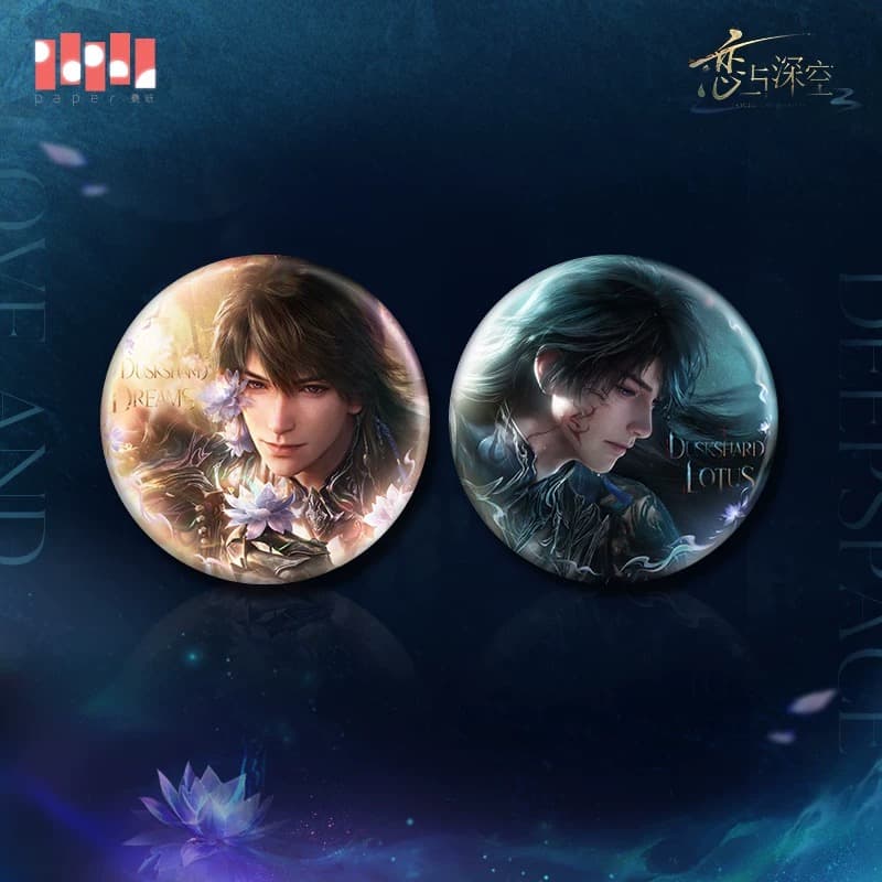 Love and Deepspace Can Badge (Pre-order) — Caleb: Netherlord