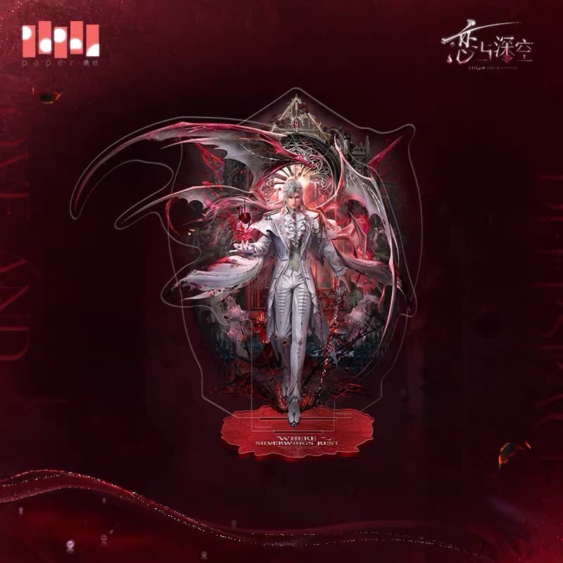 Love and Deepspace Acrylic Stand (Pre-order) — Sylus: Silverwing Fiend