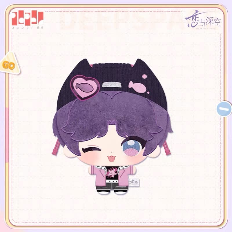 Love and Deepspace "Where Hearts Wander" Series Multi-Purpose Plush Drawstring Bag (Pre-order) — Rafayel