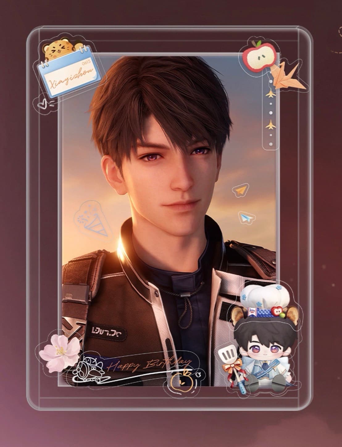 Love and Deepspace Caleb 2026 Birthday Mini Card Set (Pre-order) thumbnail 2